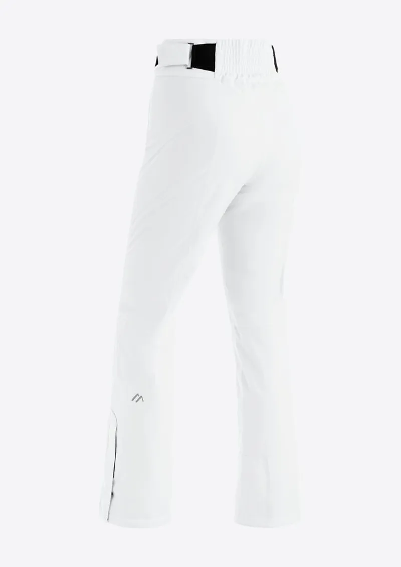 2024 Maier Allissia Slim LONG Womens ski pants white-1